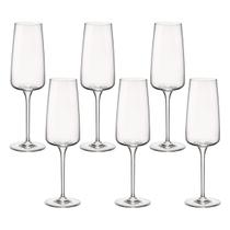Taça de Vidro Bormioli Rocco Para Champanhe 240 ml Nexo 6 Peças