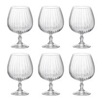 Taça De Vidro Bormioli Rocco Para Conhaque 650 ml America 20s 6 Peças