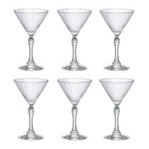 Taça de Vidro Bormioli Rocco Para Martini 155 ml America 20s 6 Peças