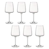 Taça De Vidro Bormioli Rocco Para Vinho 450 ml Nexo 6 Peças