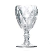 Taça de Vidro Diamond Cor Transparente para Água Vinho Lyor 325ml
