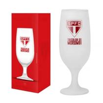 Taça De Vidro Floripa São Paulo FC Branco Fosco 300ml - Allmix