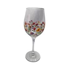 Taça De Vidro Grande 490Ml Vinho Água Floral