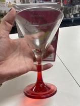 Taça de Vidro Haste Colorida Martini para Drink 225ml - Ruvolo