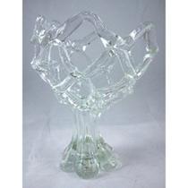 Taça de vidro Manhattan Chic Artisan Net com pedestal 7x7x8cm Taça de vidro Manhattan Chic Artisan Net com pedestal 7x7x8cm