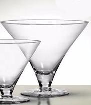 Taça de Vidro Martini Para Decoração