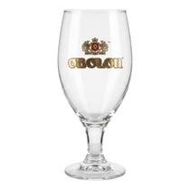 Taça de Vidro Obolon Original 330ml Cerveja Ucraniana
