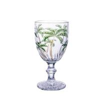 Taça de Vidro Palm Tree Transparente Class Home 310ml Taça de Vidro Palm Tree Transparente Class Home 310ml