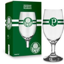 Taça de vidro para cerveja do Palmeiras 300ml na caixa - Allmix Taça de vidro para cerveja do Palmeiras 300ml na caixa - Allmix