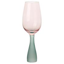 Taça De Vidro Pink e Azul 350Ml Taça De Vidro Pink e Azul 350Ml