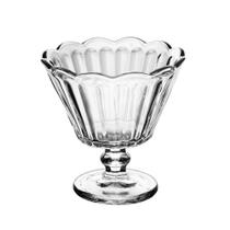 Taca De Vidro Redonda Para Sobremesa Flor / 4 Un 150ml