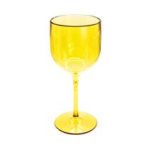 Taça De Vinho De Acrílico Cristal 280ml kit 10 Festas Aniversario enfeite