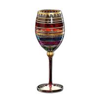 Taça de vinho de champanhe de cristal colorido para vodka Wedding Bar (1 unidade) - HUOGUO
