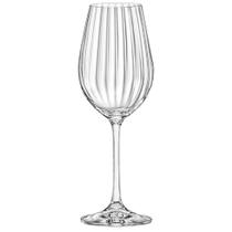 Taça de Vinho e Água Cristal 450ml Com Titânio Dream 1 peça - Haus Concept