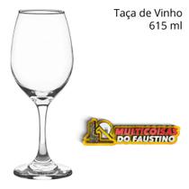 Taça De Vinho Grande 615 Ml Taça De Vinho Buffet Kit Com 4un