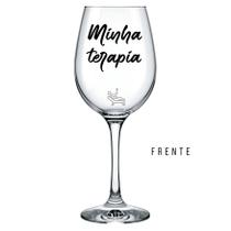 Taça de Vinho - Minha Terapia