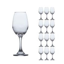 Taça de Vinho para Degustação Agua 365ml Luxo - 12 Unidades - CRISTAR