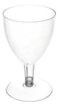Taça De Vinho Pit 170 Cristal 170ml Plastilânia- 120 Unidade