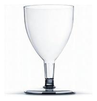 Taça De Vinho Pit 170 Cristal 170ml Plastilânia - 20 Unidade Taça De Vinho Pit 170 Cristal 170ml Plastilânia - 20 Unidade