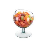 Taça Decorativa Boca Torta 17Cm - Glassutil