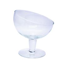 Taça Decorativa De vidro Bomboniere Transparente Média