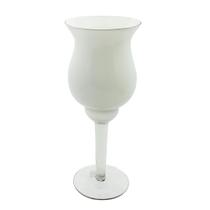 Taça Decorativa Napoli Brux 40cm - Vidro - Branco