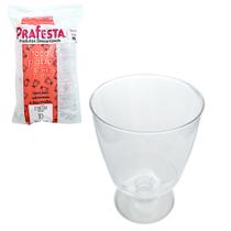 Taça Descartável Piazza 40ml Cristal PraFesta c/ 10 unidades Taça Descartável Piazza 40ml Cristal PraFesta c/ 10 unidades