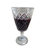Taça Diamond De vidro 350ml Para Vinho Água