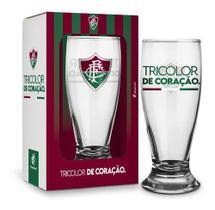 Taça Do Fluminense Tulipa Copo Cerveja Chopp Time Oficial - Brasfoot