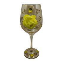 Taça Dourada Orixá Oxum Altar Luxo 490 ml em Vidro