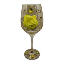 Taça Dourada Orixá Oxum Altar Luxo 490 Ml Em Vidro