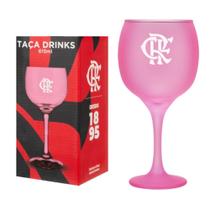 Taça Drinks Flamengo Presente Mulher Namorada Rosa Taça Drinks Flamengo Presente Mulher Namorada Rosa