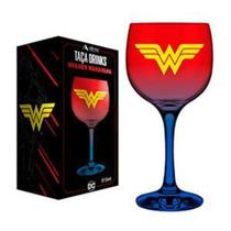 Taça Drinks Prime Dc Mulher Maravilha Vidro 615ml 809062 - Almix