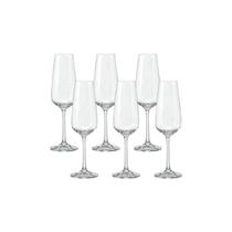 Taça Espumante 190 ml Cristal Transparente Linha Aroma Haus Concept