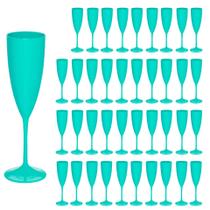 Taça Espumante 50pçs Acrilico Cristal Premium 170ml Neoplas