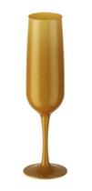 Taça espumante fun 160ml dourado coza Taça espumante fun 160ml dourado coza