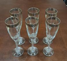 Taça Espumante Grego Prata 6 ud Taça Espumante Grego Prata 6 ud