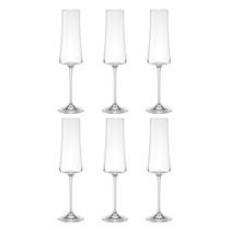 Taça Espumante Pleasure Cristal Haus 210 ml com 6 Peças Taça Espumante Pleasure Cristal Haus 210 ml com 6 Peças