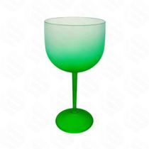 Taça Gin Degrade 400ml Verde Fosco- Mar