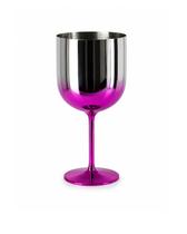 Taça Gin Metalizada Rosa Pink 600ml Elegante P/ Drinks Taça Gin Metalizada Rosa Pink 600ml Elegante P/ Drinks