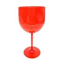 Taça Gin Vermelho Transparente 600ml 1 Un - Lsc Taça Gin Vermelho Transparente 600ml 1 Un - Lsc
