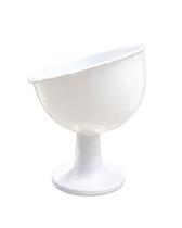 Taça Inclinada Branca P/ Sobremesa 1,1 Litros