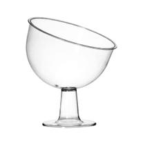 Taça Inclinada Doceira Boca Torta com Pedestal Grande 2700ml Taça Inclinada Doceira Boca Torta com Pedestal Grande 2700ml