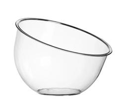 Taça Inclinada Grande Sem pedestal Acrílica Para Doces Taça Inclinada Grande Sem pedestal Acrílica Para Doces