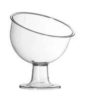 Taça Inclinada Pequena Acrílica Para Doces Taça Inclinada Pequena Acrílica Para Doces
