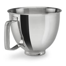 Taça KitchenAid de aço inoxidável polido de 3,5 L com alça Taça KitchenAid de aço inoxidável polido de 3,5 L com alça
