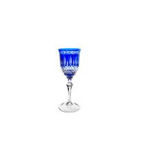 Taça licor em cristal Strauss Overlay 237.068 110ml azul escuro