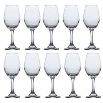 Taça Luxo 365ML Cristal Vinho Água Suco Drinks - 10 Unid