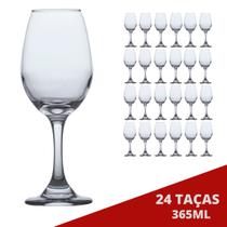 Taça Luxo 365ML Cristal Vinho Água Suco Drinks - 24 Unid - CRISTAR