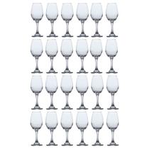 Taça Luxo 365ML Cristal Vinho Água Suco Drinks - 24 Unid